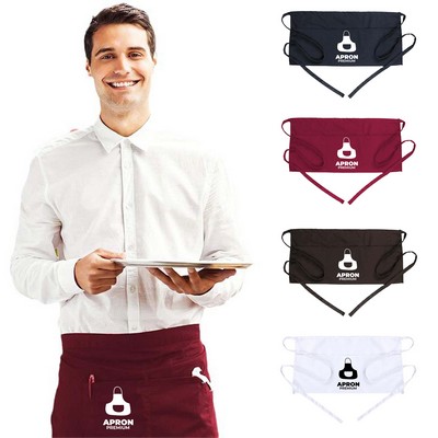 Waterdrop Server Half Aprons
