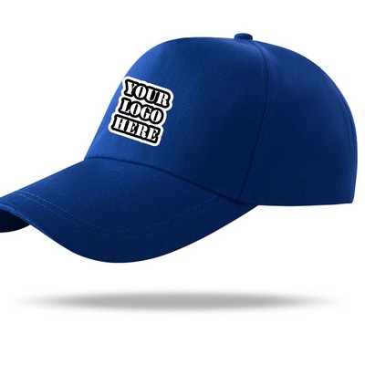 80/20 Cotton/ Polyester Full Color Caps With Sandwich Visor