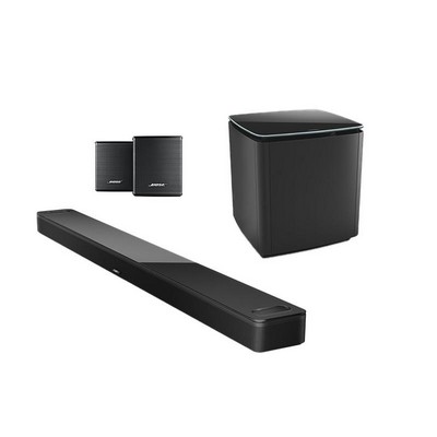 Bose Smart Ultra Soundbar, Bass Module 700, Surround Speakers - Black