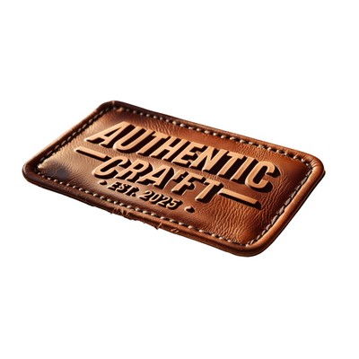 Custom Leather Patches - 5"