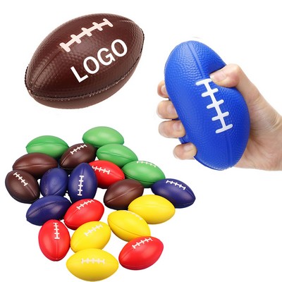 3.3" Soft Stress Colorful Mini Foam Footballs