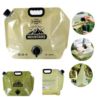 281oz Outdoor Portable Folding Water Bag