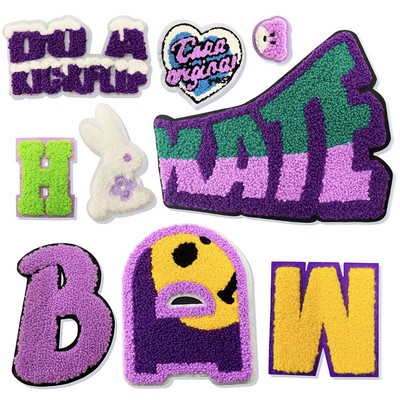 Custom embroidered patches 7.87''