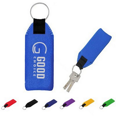 Neoprene Floating Keychain