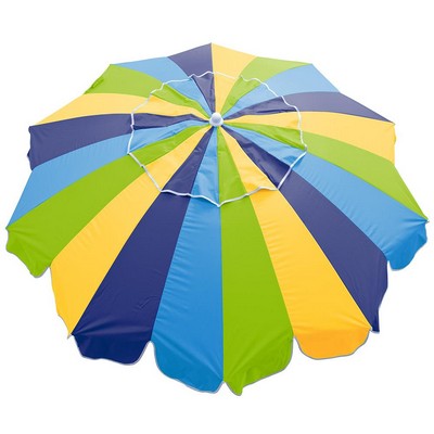 Rio 20 Panel Umbrella w/Integrated Sand Anchor Size 7X20