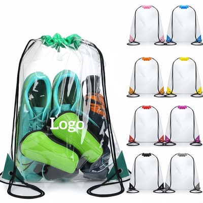 Clear Drawstring Backpack