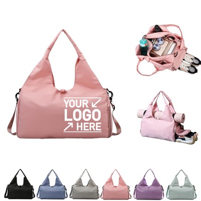 Water Resistant Gym Duffel