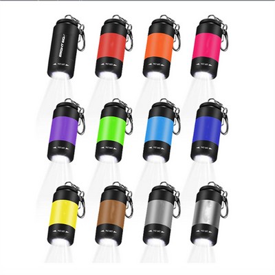 USB-Rechargeable Mini LED Torch Keychain