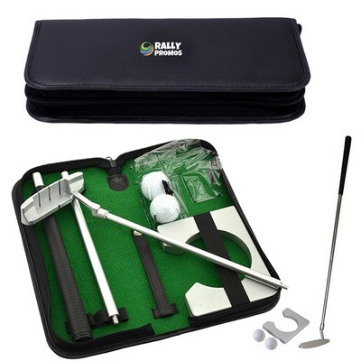 Golf Putter Training Aid Indoor Putter Gift Set