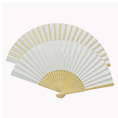 Paper Fan with Bamboo Hand