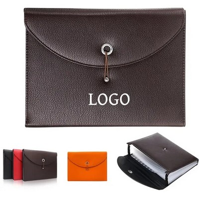PU Leather File Pocket