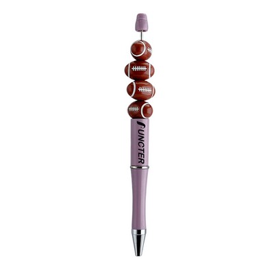 Rugby Beading Ballpoint Pen