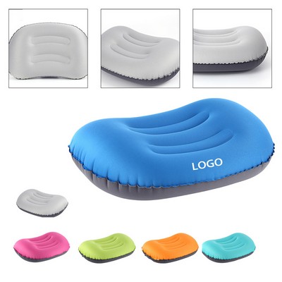 Compact Inflatable Travel Pillow