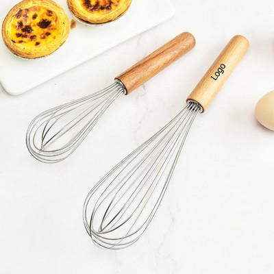 Wood Handle Whisk