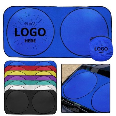 Folding Front Windshield Sunshade For Car