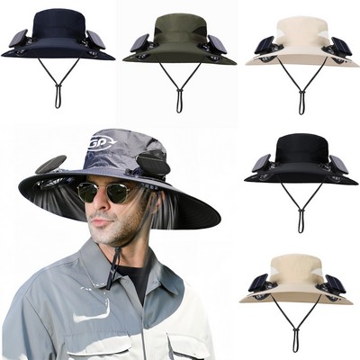 Solar Powered Cooling Hat
