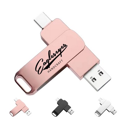 Effeciency 4GB Swivel USB Drive
