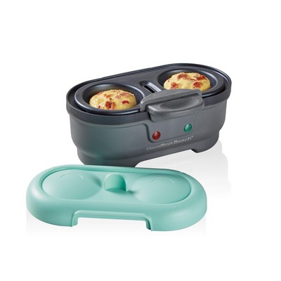 Hamilton Beach Egg Bites Maker w/Hard-Boiled Eggs Insert, 2 Egg Bites/2 Poached/6 Hard-Boiled