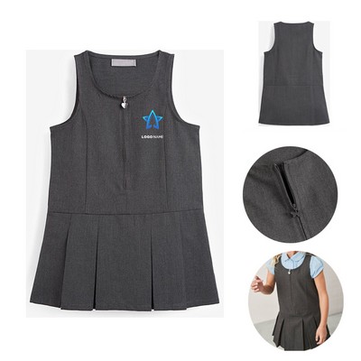 Custom Girl's Short Dress School Uniform