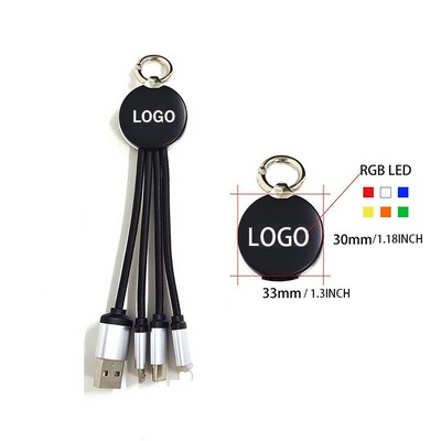 3in1 Multi USB Charger Charging Cable Cord