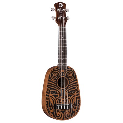 Luna Tribal Pineapple Mahogany Acoustic Ukulele