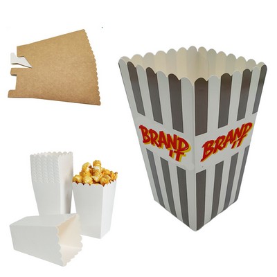 Full Color Popcorn Bucket Box