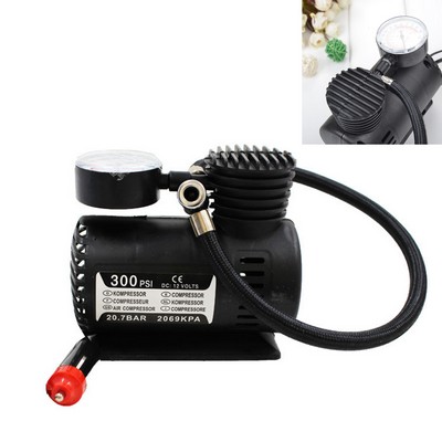 12V Mini Electric Tire Portable Car Air Pump
