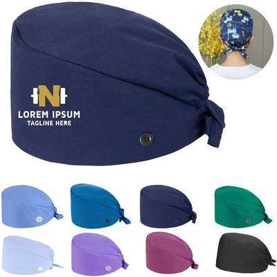 Medical Nurse Scrub Cap With