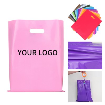 Polyethylene Die Cut Plastic Bag 9.8" x 13.8"
