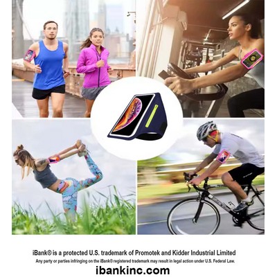 iBank ® Running Sport Armband compatible with iPhone 17/16/15/14 Pro Max Air