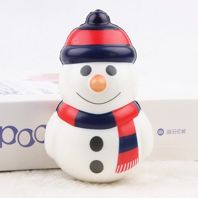 Snowman PU Slow Rebound Stress Relief Toy
