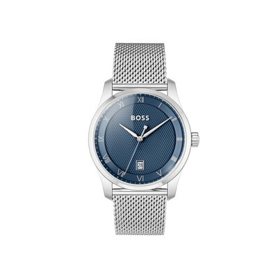 Hugo Boss Principle Galvanic Blue Dial Watch