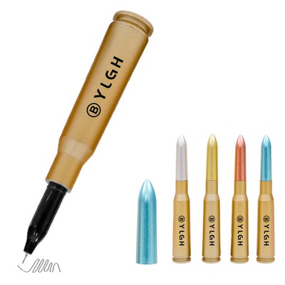 Gel Ink Bullet Pen With Cap