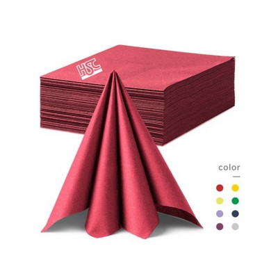 Colorful Dust-Free Paper Napkins