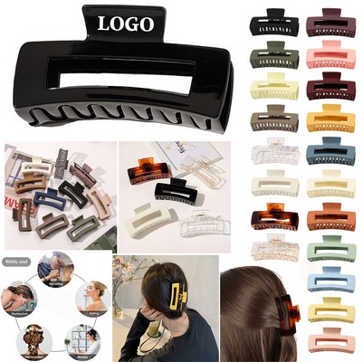 Rectangular Hair Claw Clip