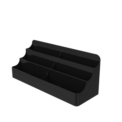 Black 6 Pocket Business Card/Gift Card Holder