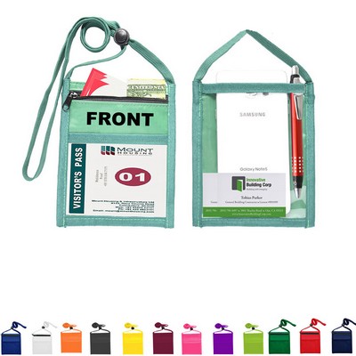 Double Window Neck Wallet