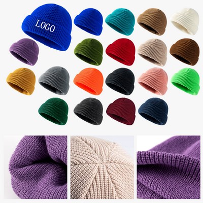 Custom Winter Wool Knitted Hat