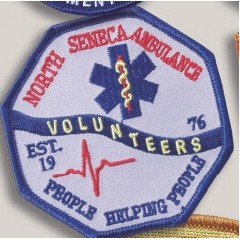 3" 75% Embroidered Patch