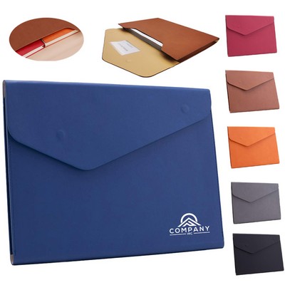 Professional PU Leather Document Envelope Sleeve