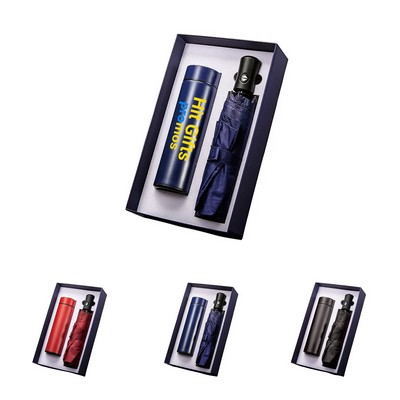 Umbrella And Tumbler Set