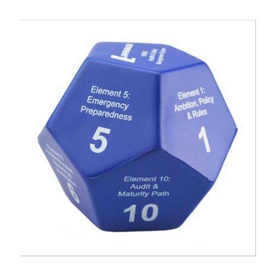 12 sided Dice Dodecahedron Stress Balls