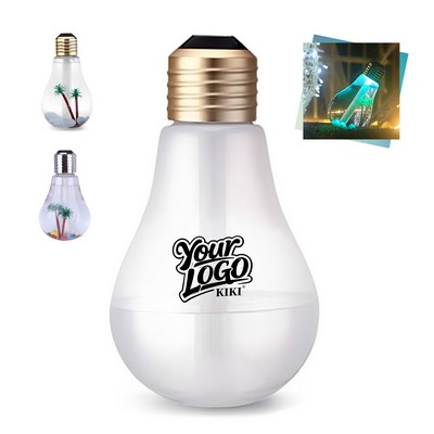 Mini Bulb USB Humidifier with Light