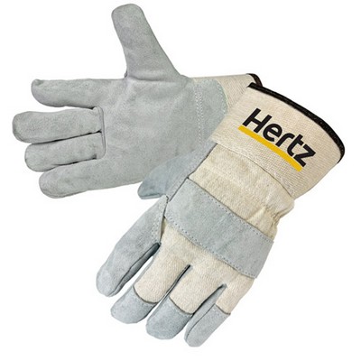 Full Feature Split Leather Work Gloves