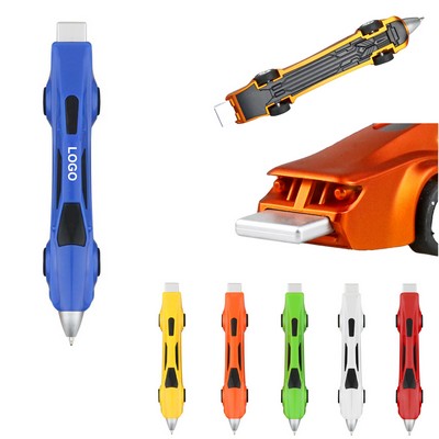 Race Car Shaped Promotional Pen