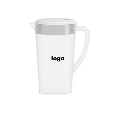 Thickened Plastic Water Pitcher with Lid Large Capacity