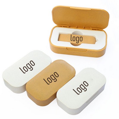 Wheat Straw Degradable Box USB Flash Drive