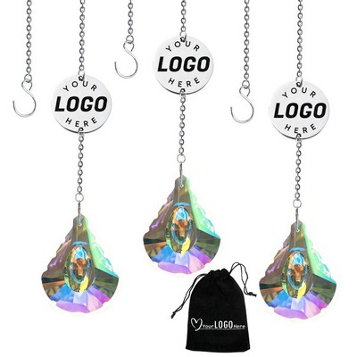 Stunning Crystal Suncatcher Hanging Ornaments in Seashell Shape