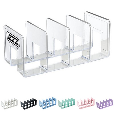 Clear Acrylic Multi Compartment Display Rack
