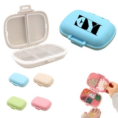 8 Compartments Travel Pill Organizer